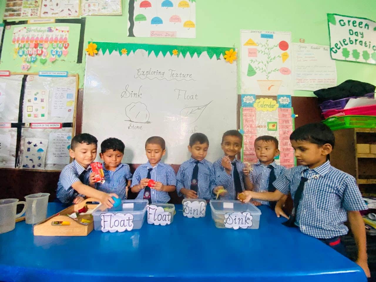 Sensorial numeracy materials